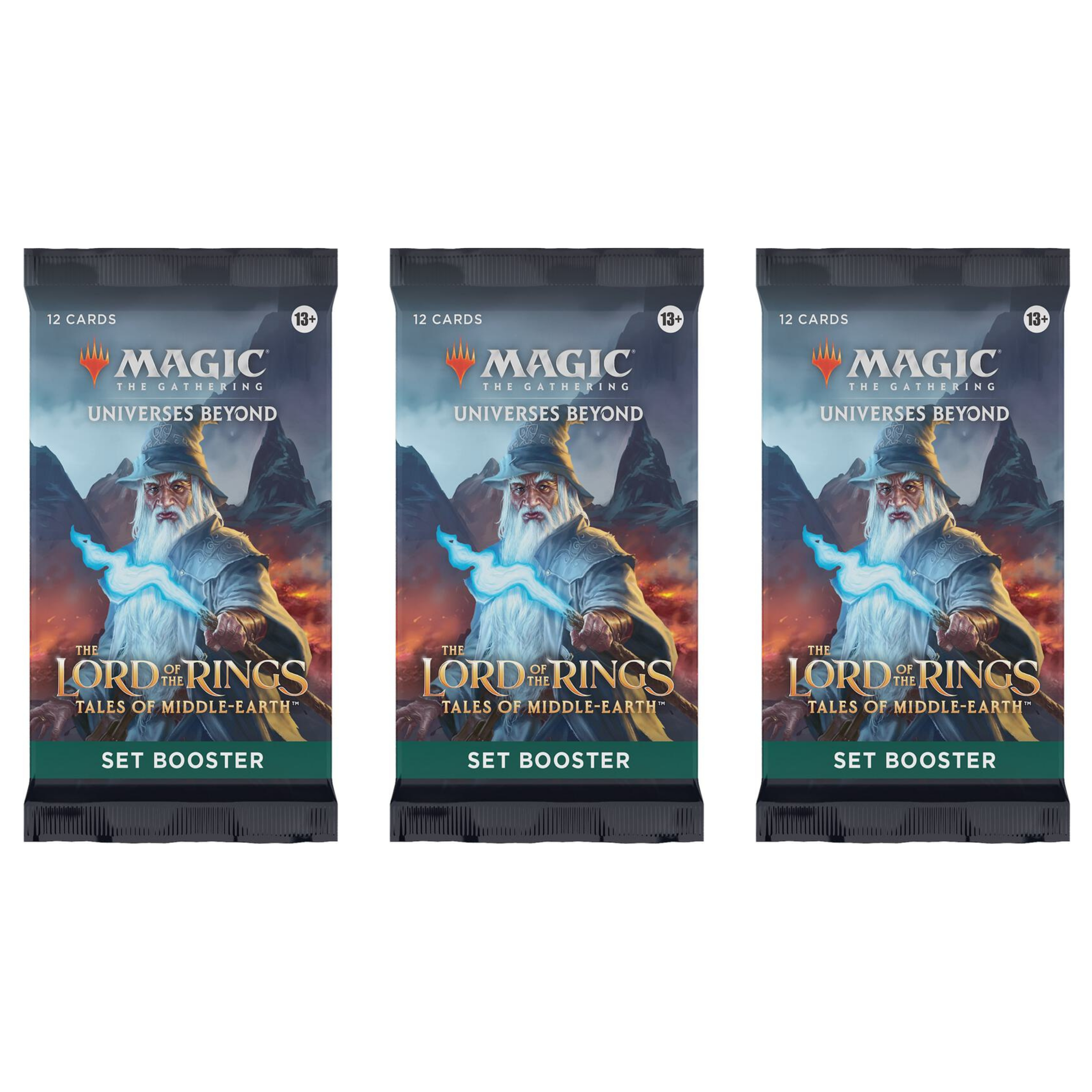 3pk Lord Of The Rings Tales Of Middle Earth Set Booster