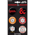 D&D 6 Button Set