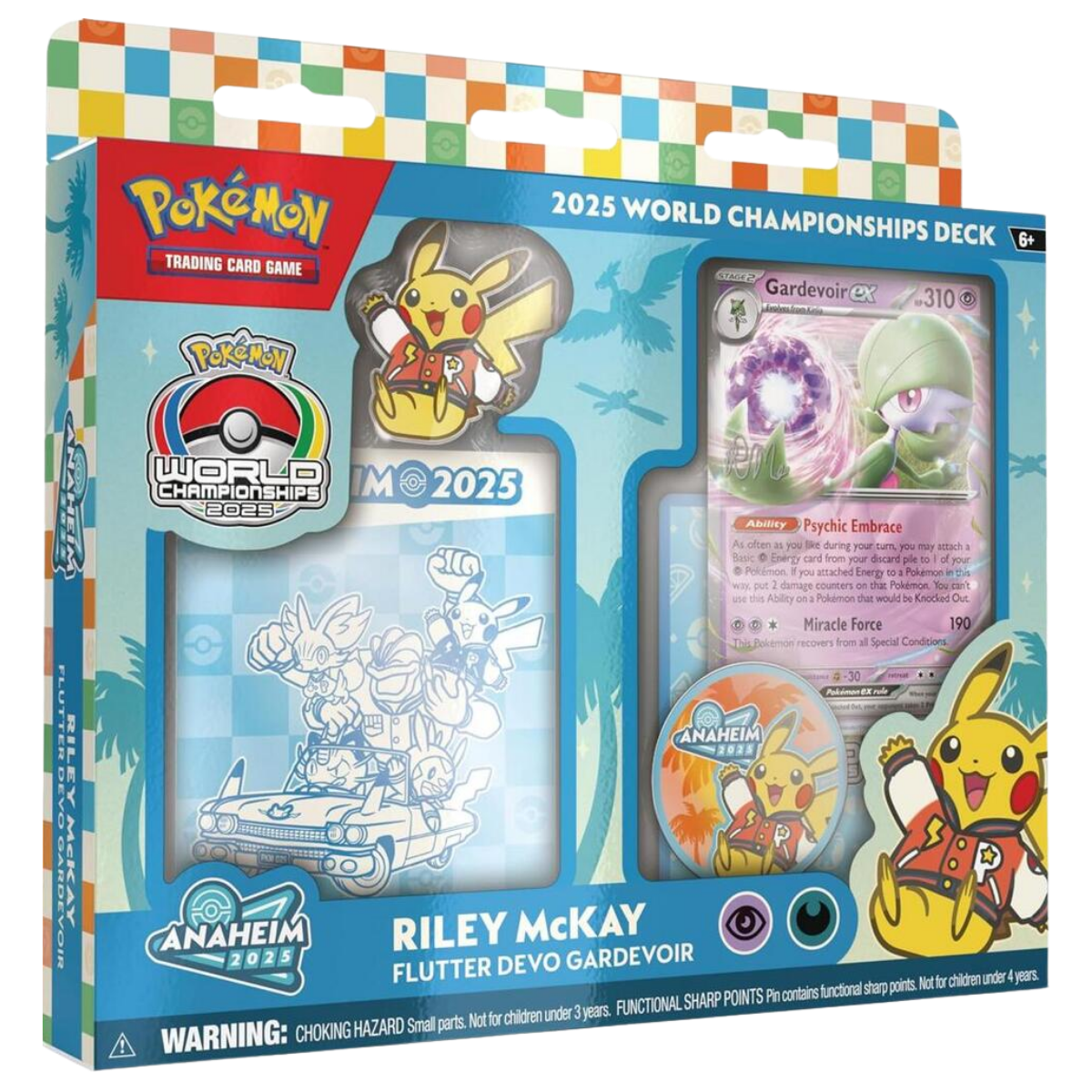 Pokemon 2025 WC Deck Riley McKay (Flutter Devo Gardevoir)