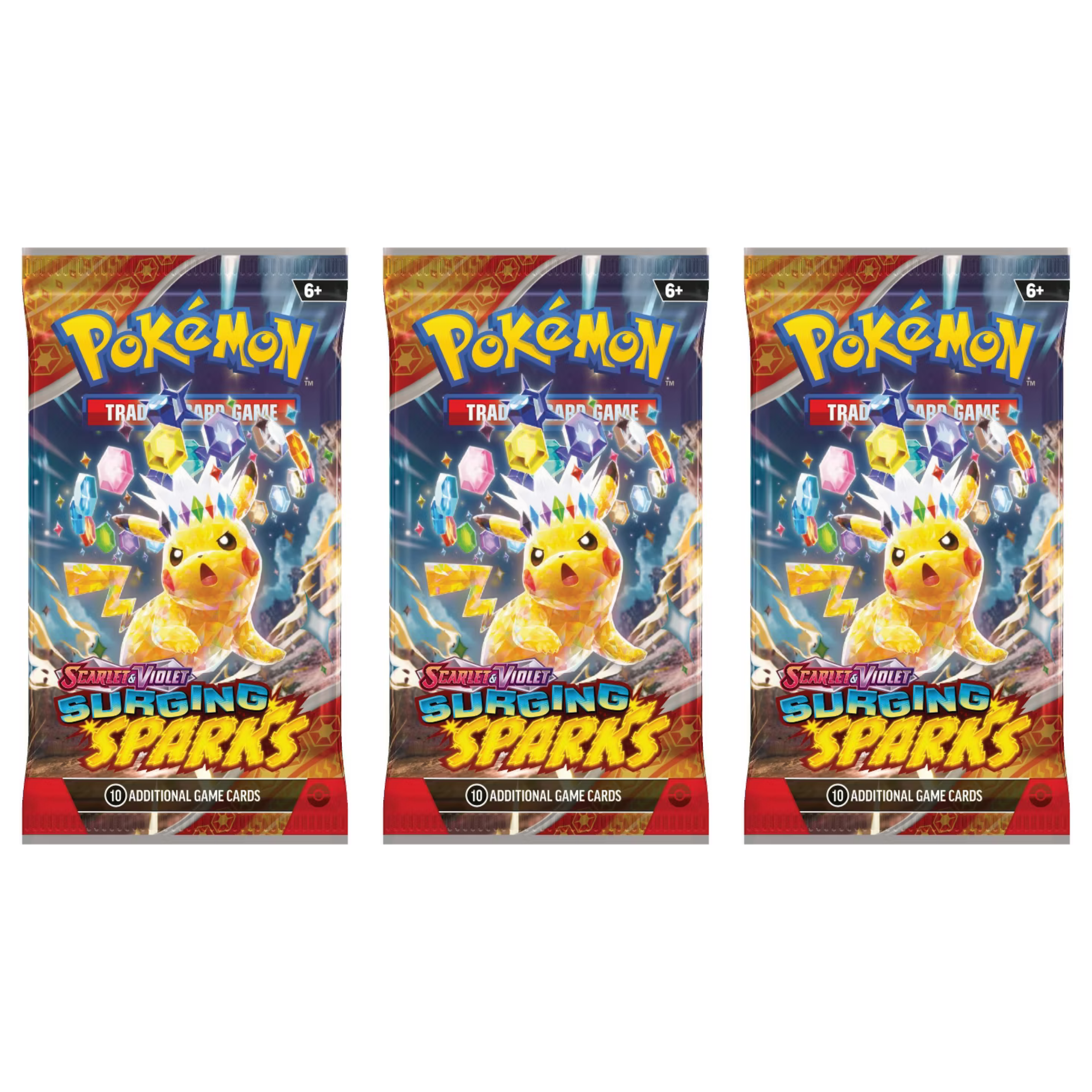 3pk Surging Sparks Booster