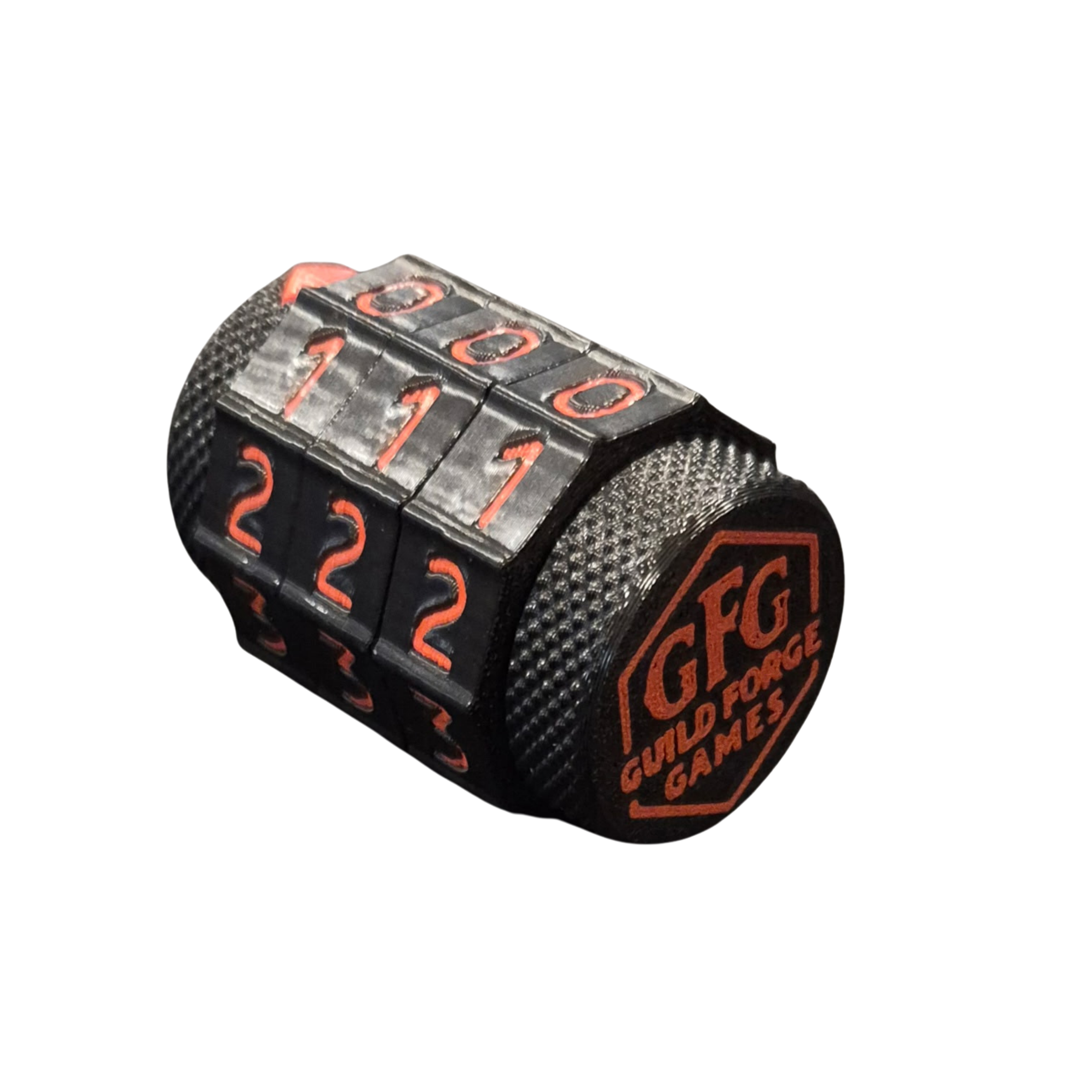 GFG Life Counter Black/Red numbers