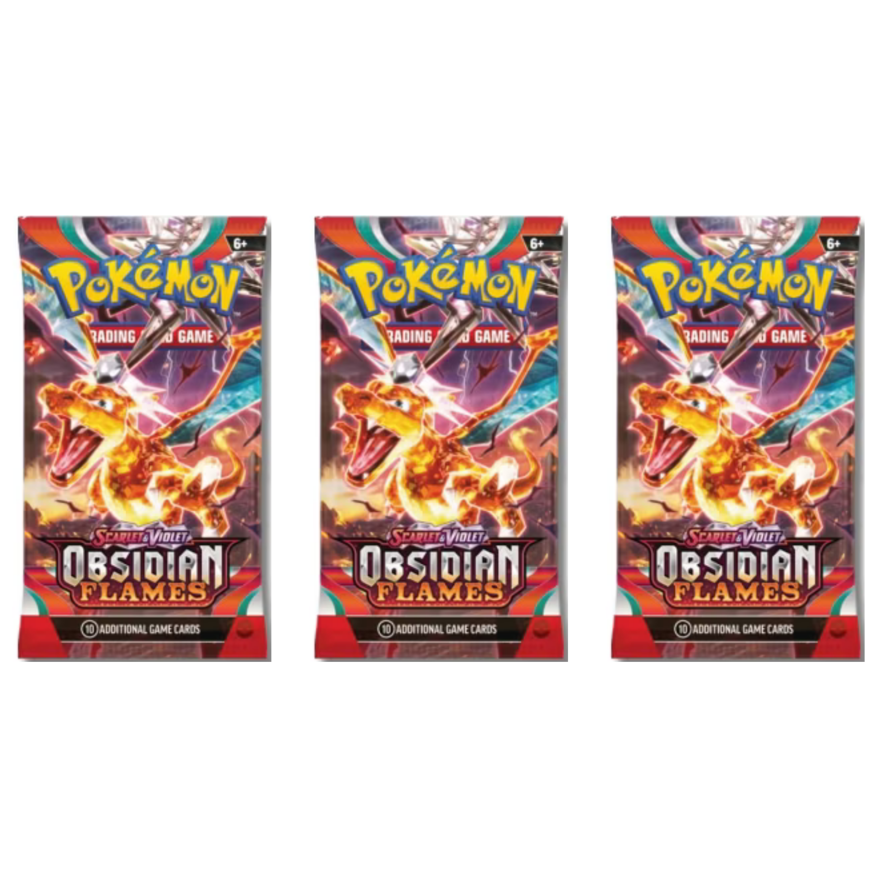 3pk Obsidian Flames Booster