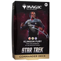 Star Trek Klingon Fury Commander Deck