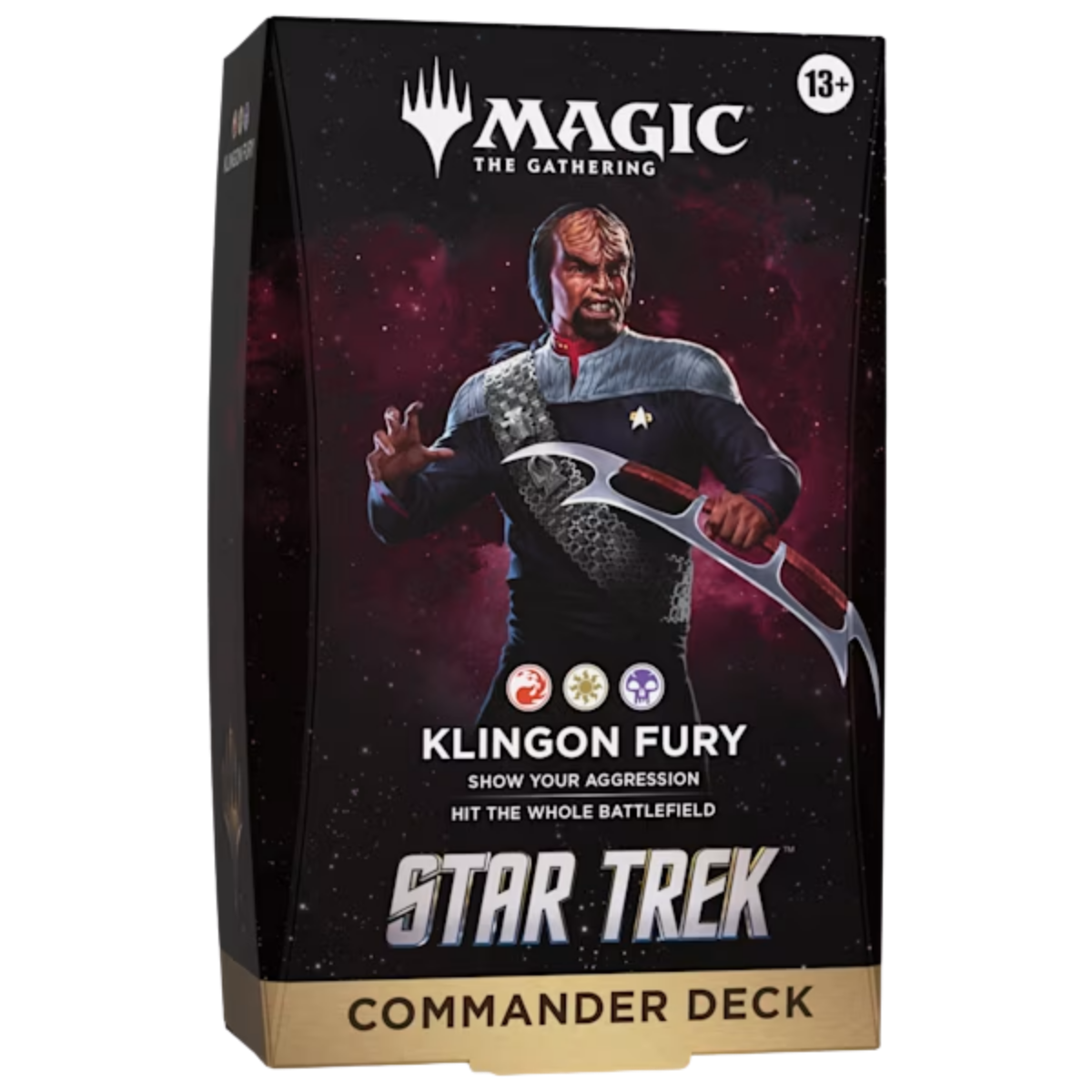 Star Trek Klingon Fury Commander Deck