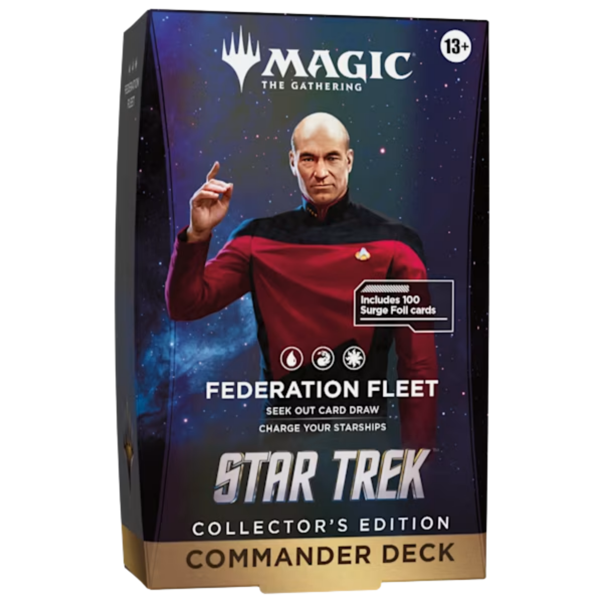 Star Trek Federation Fleet Collector Edition Commander Deck