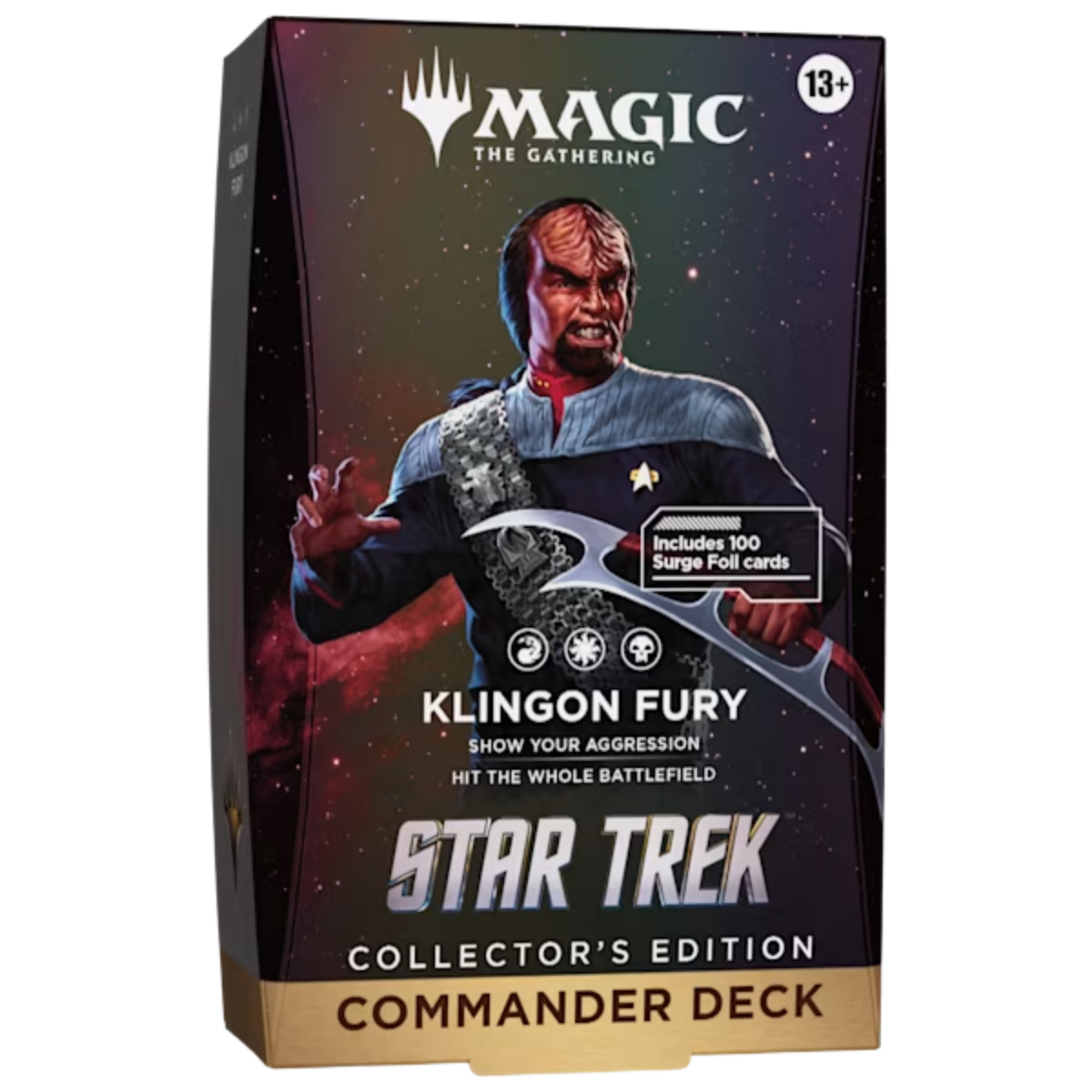 Star Trek Klingon Fury Collector Edition Commander Deck
