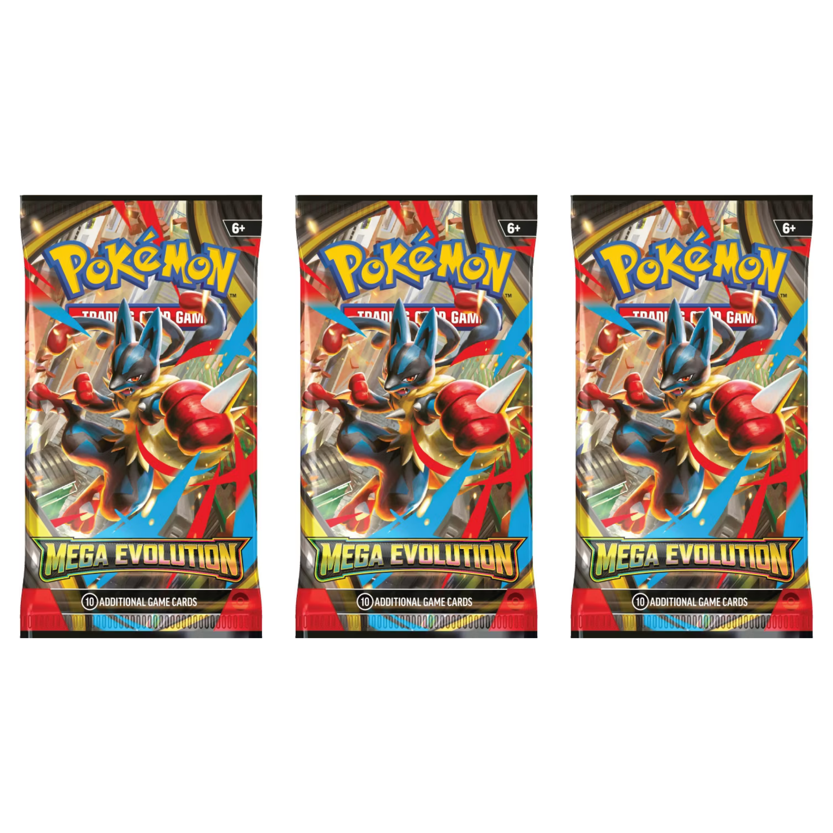 3pk Mega Evolution Booster