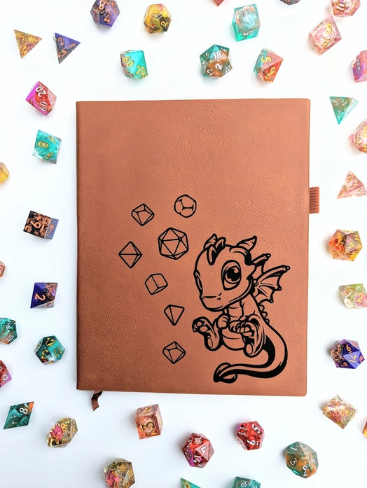 GA: A Dragon – Vegan Leather D&D Campaign Journal