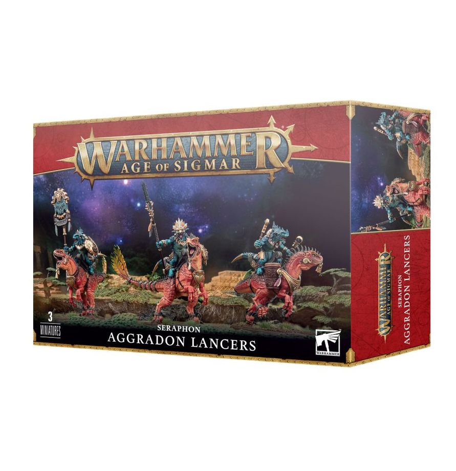 WHAOS: Seraphon: Aggradon Lancers