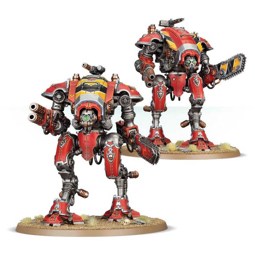 WH40k: Imperial Knights: Knight Armigers