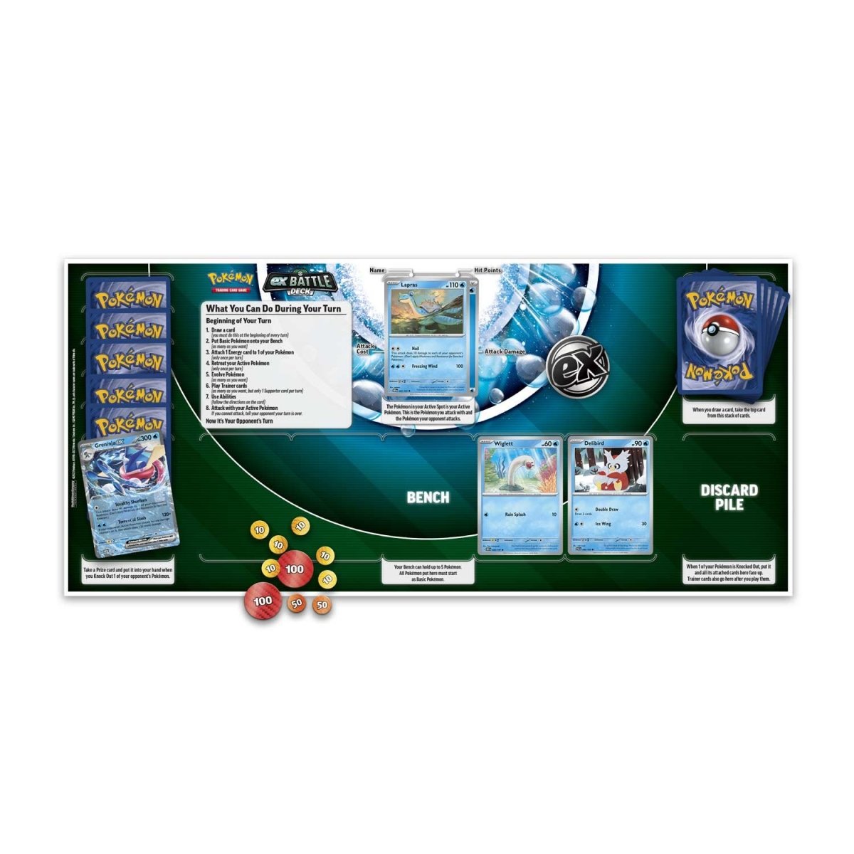 PKM: Greninja EX: Pokémon Battle Deck