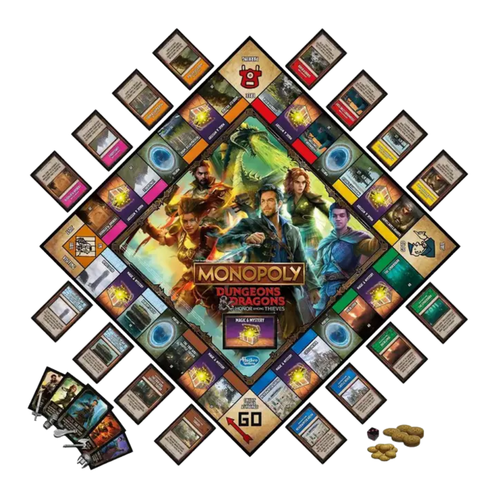 Dungeons & Dragons: Honor Among Thieves Monopoly Board Game