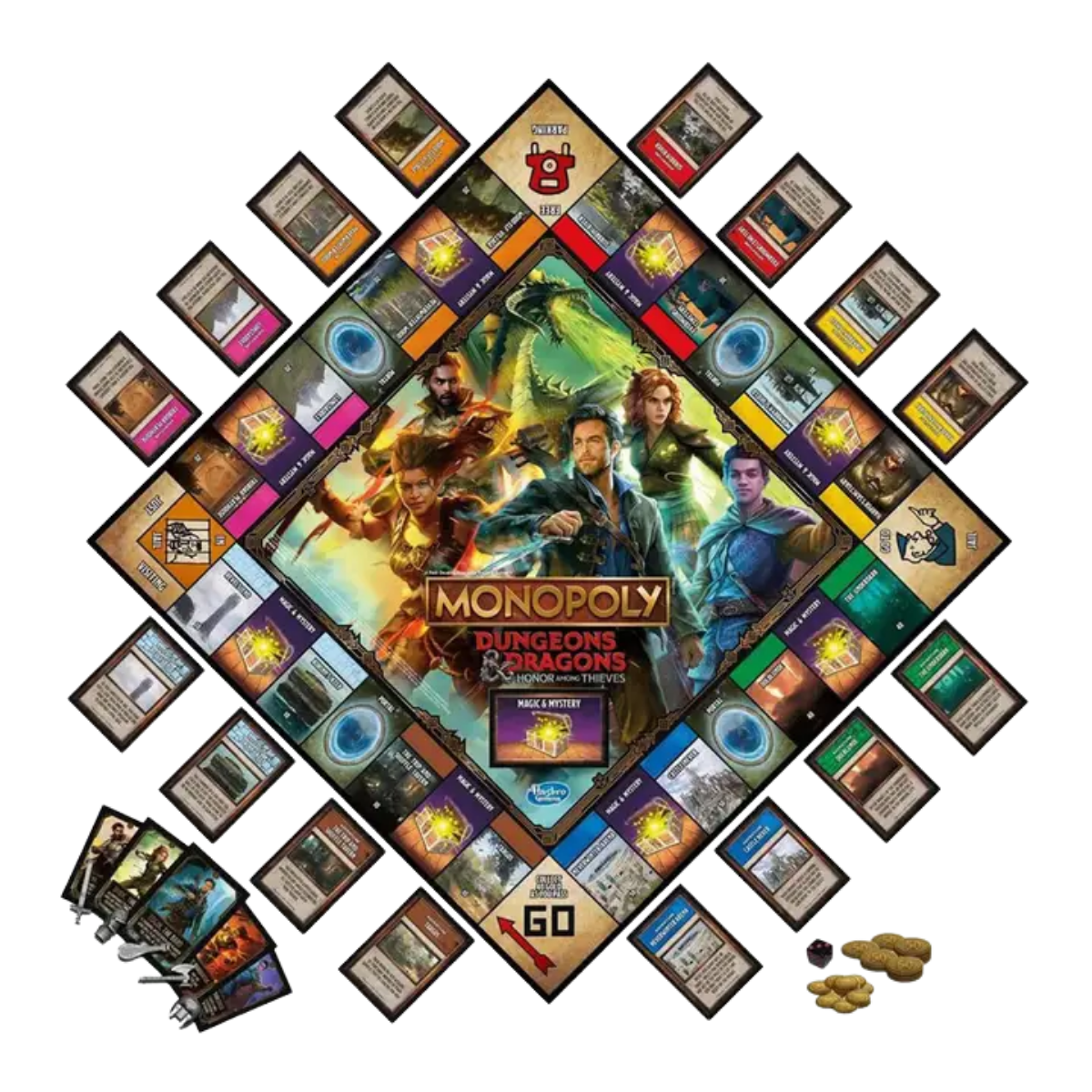 Dungeons & Dragons: Honor Among Thieves Monopoly Board Game