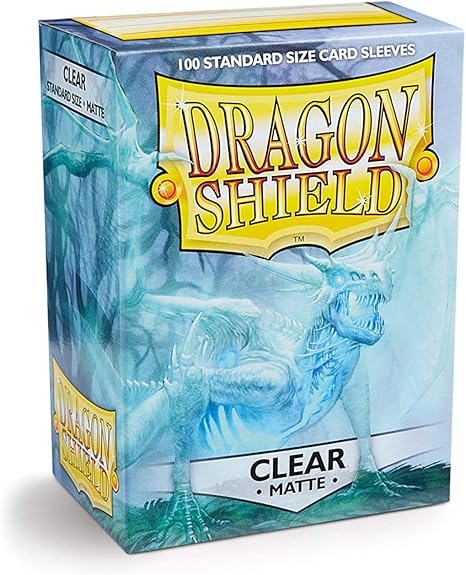 Dragon Shield Sleeves Clear