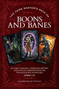 Game Master's Deck Of Boons And Ban 40 RPG Cards & Guide