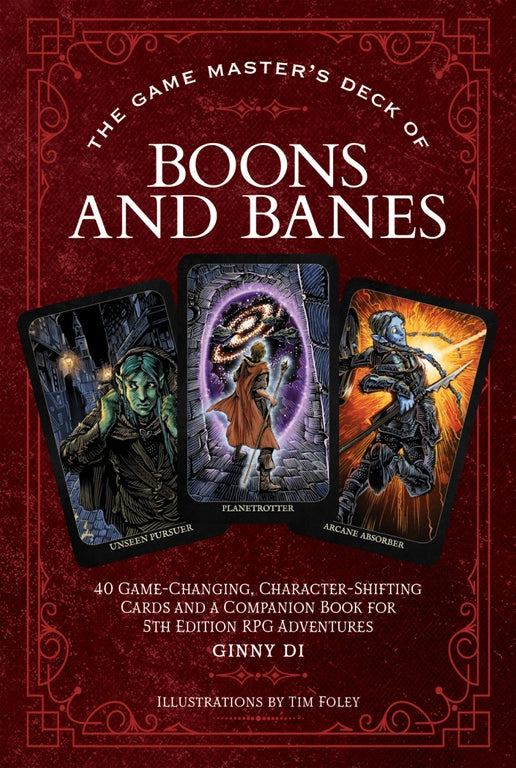Game Master's Deck Of Boons And Ban 40 RPG Cards & Guide
