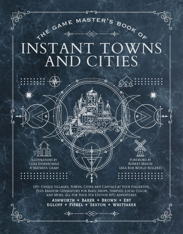 Game Master's Book Of Instant Towns For 5th Edition RPG