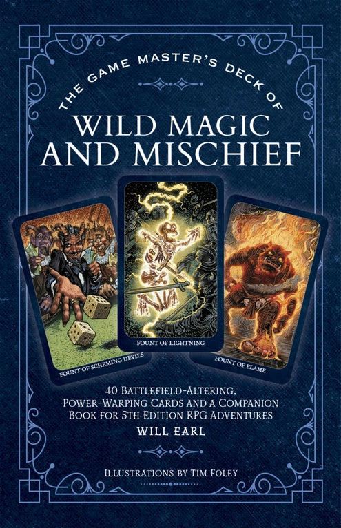 Game Master's Wild Magic 40 Cards & RPG Guide