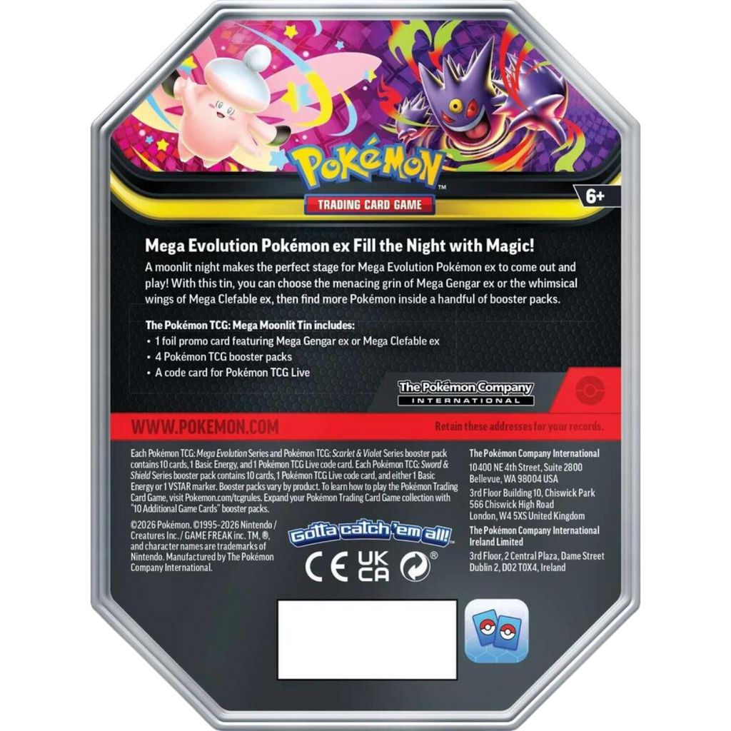 Pokemon Mega Moonlit Tin