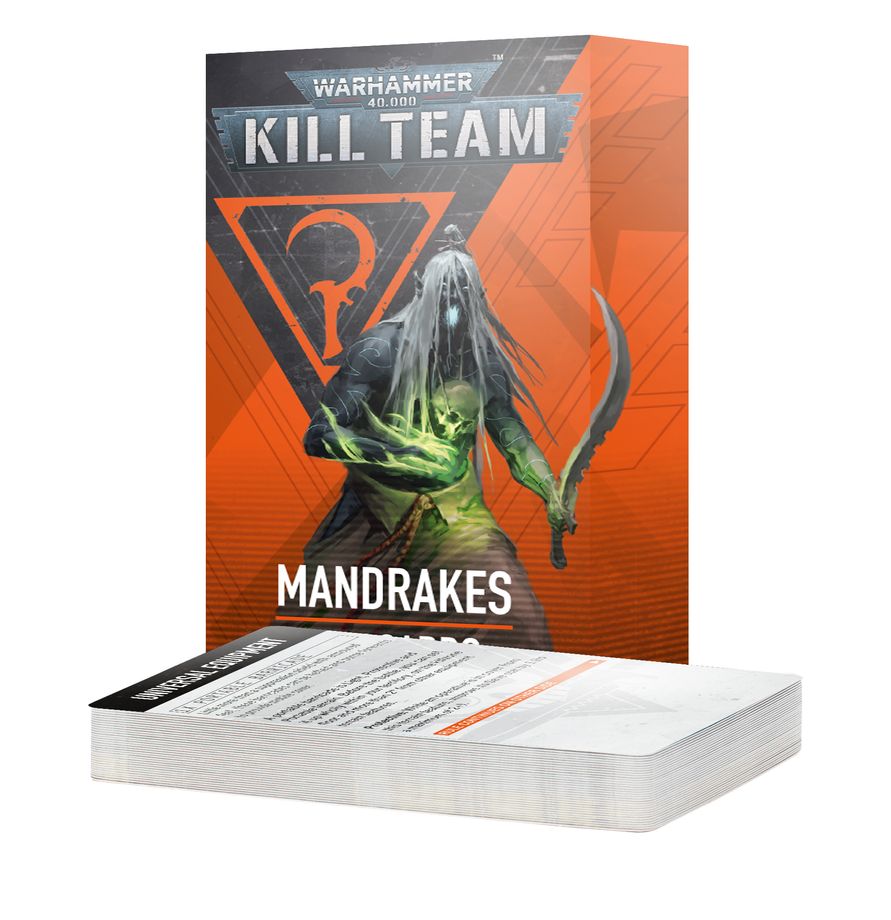 WHKT: Kill Team: Mandrake Data Cards