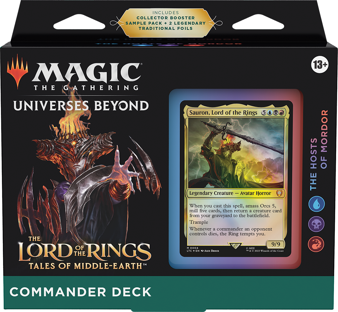 MTG: LTR: The Hosts Of Mordor Commander Deck