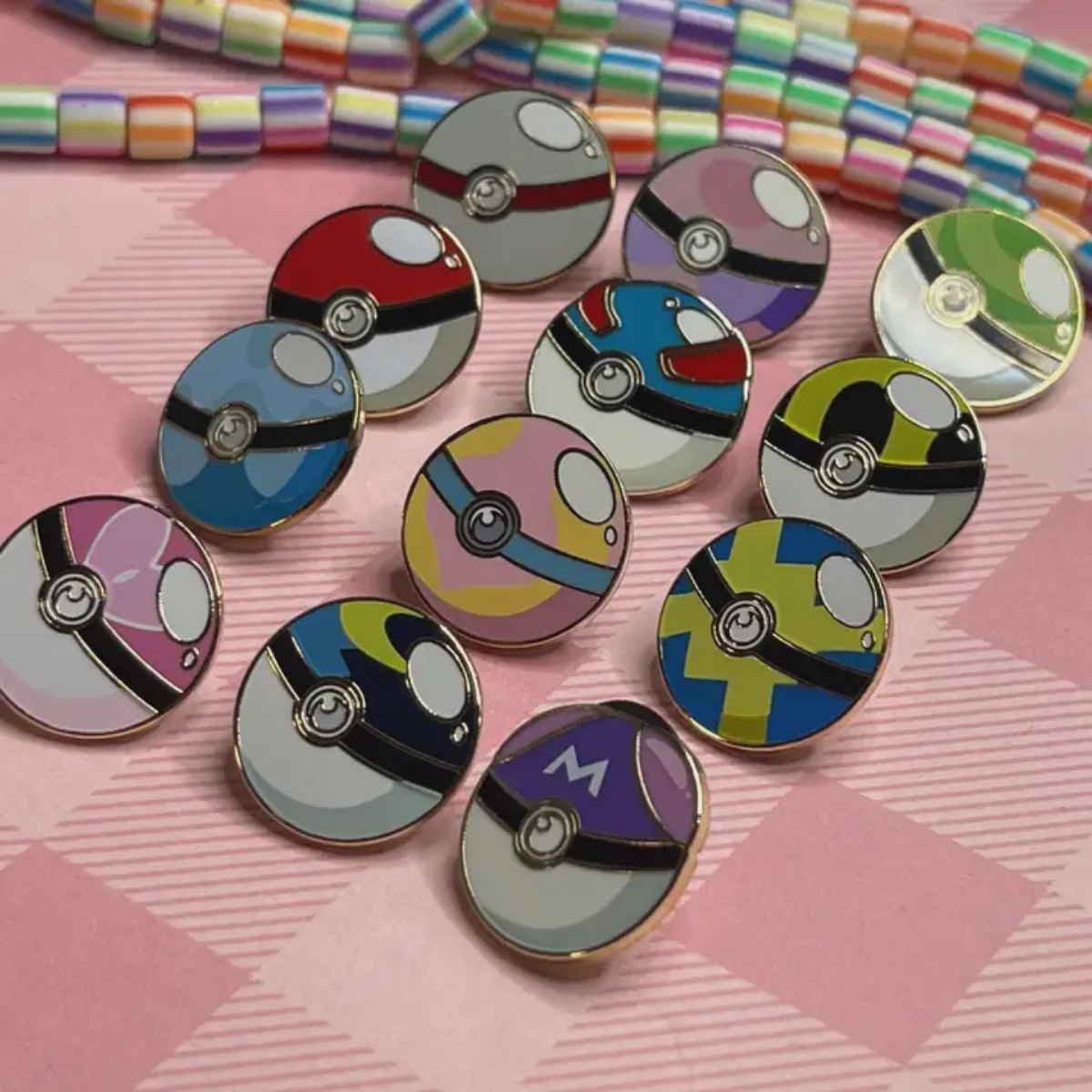 Pokemon Bauble Mini Enamel Pin