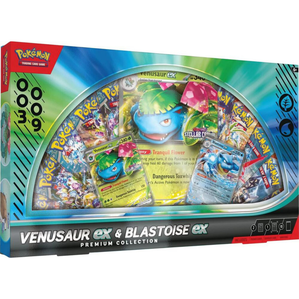 Venusaur EX & Blastoise EX:  Premeium Collection