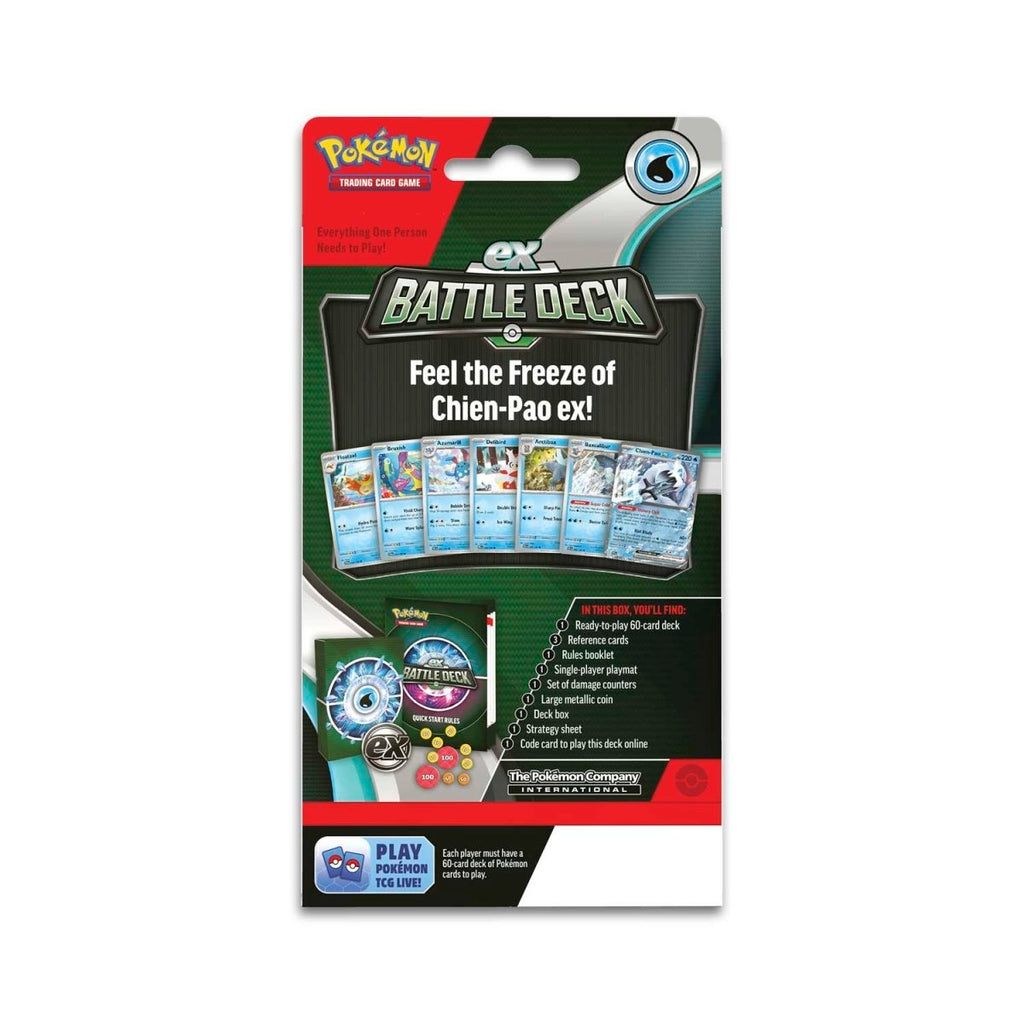 PKM: Chien-Pao EX: Pokémon Battle Deck