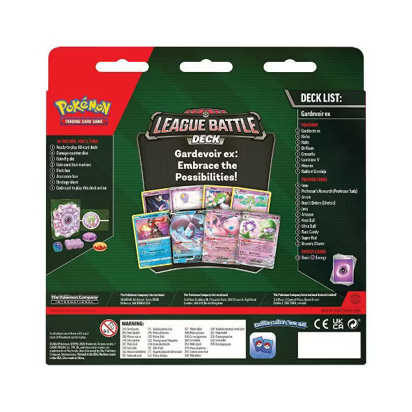 Gardevoir EX: Pokémon League Battle Deck