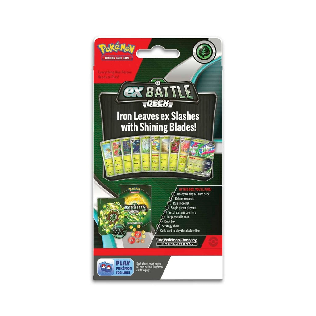 PKM: Iron Leaves EX: Pokémon Battle Deck