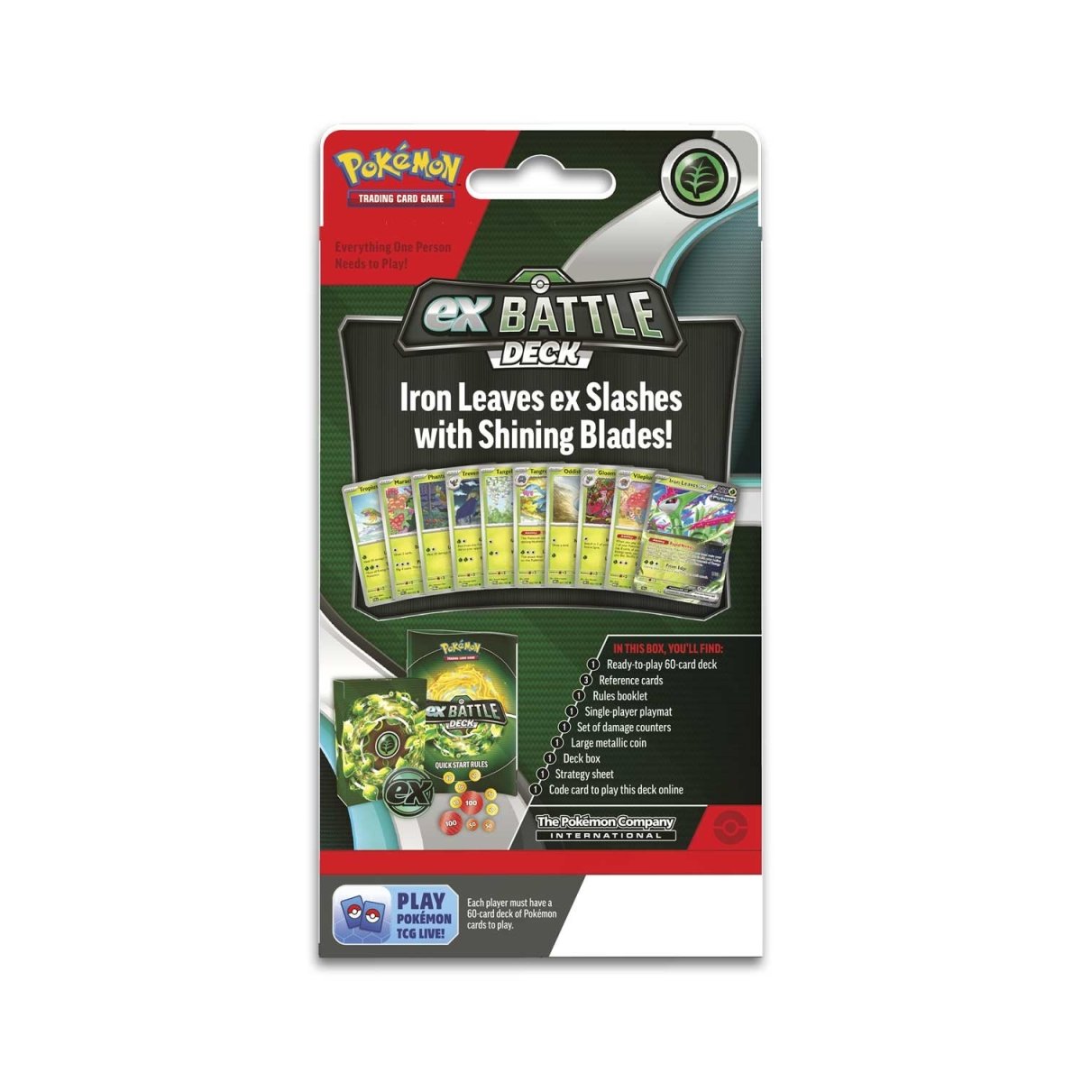 PKM: Iron Leaves EX: Pokémon Battle Deck