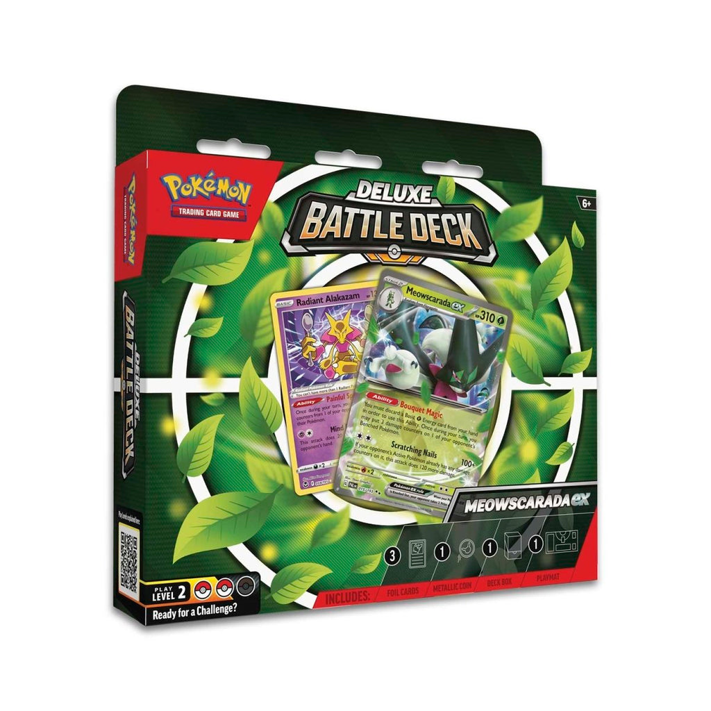 PKM: Meowscarada EX: Pokémon Deluxe Battle Deck