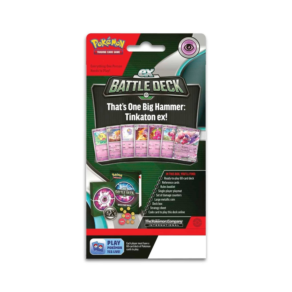 PKM: Tinkaton EX: Pokémon Battle Deck