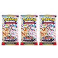 3pk Prismatic Evolutions Booster
