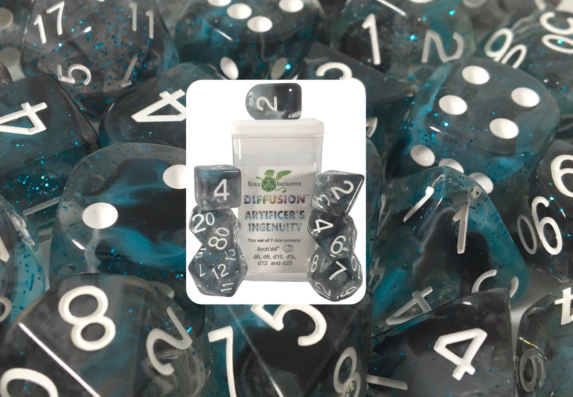 Artificer's Ingenuity Dice Set (7 Dice)