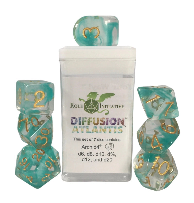 Atlantis Dice Set (7 Dice)
