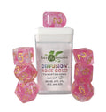 Rose Gold Dice Set (7 Dice)