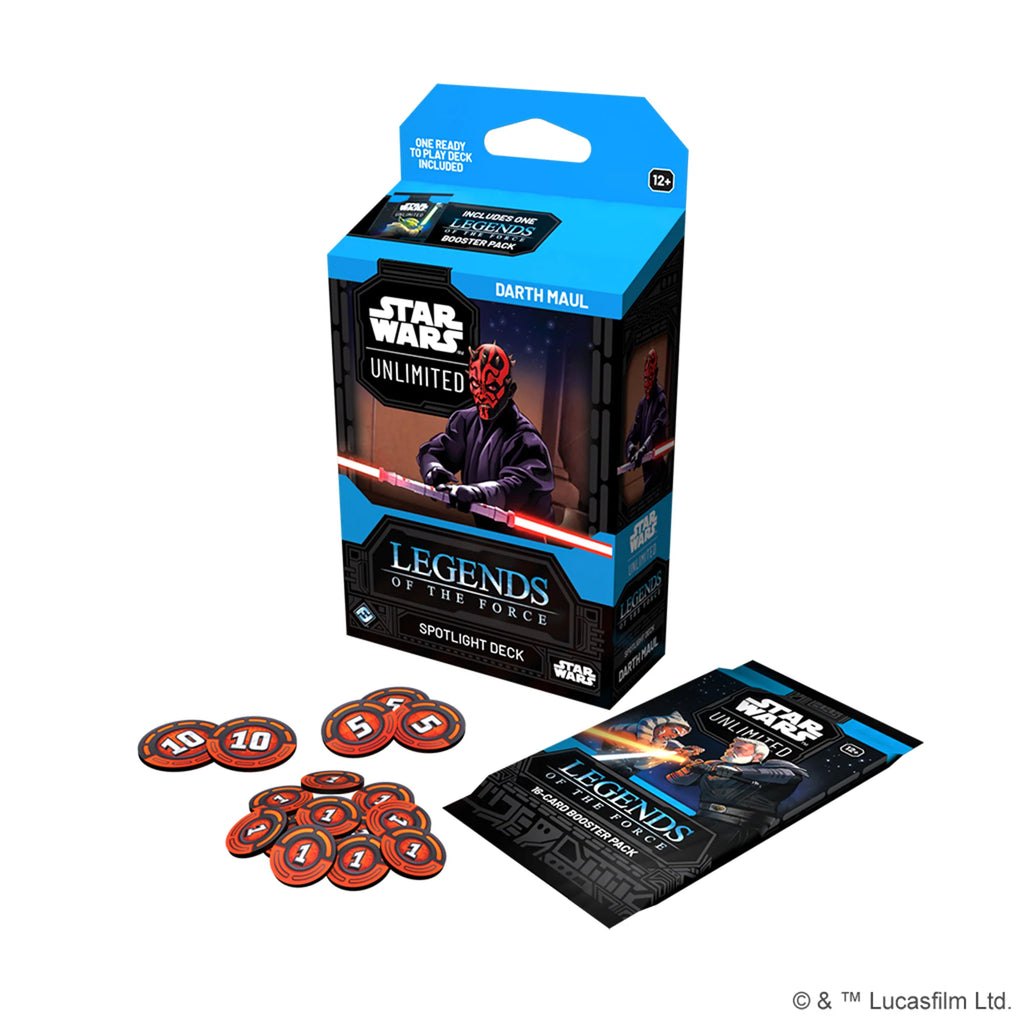 Star Wars: Unlimited - Legends Of The Force: Spotlight Deck Darth Maul