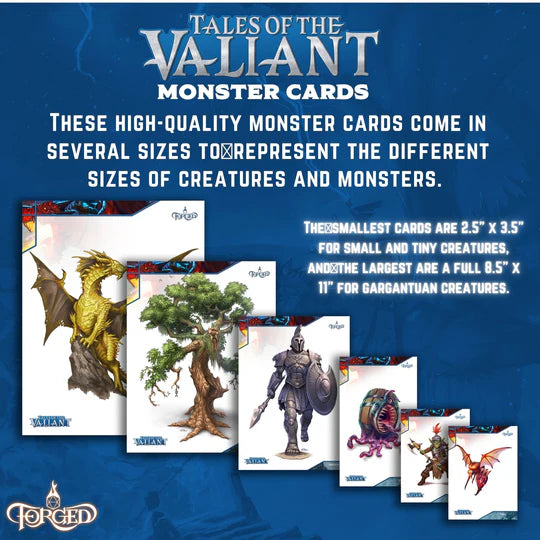 GA: Tales of the Valiant Monster Vault Monster Cards