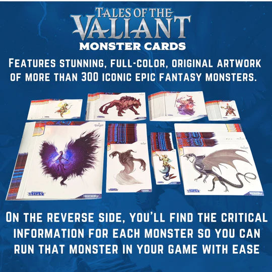 GA: Tales of the Valiant Monster Vault Monster Cards