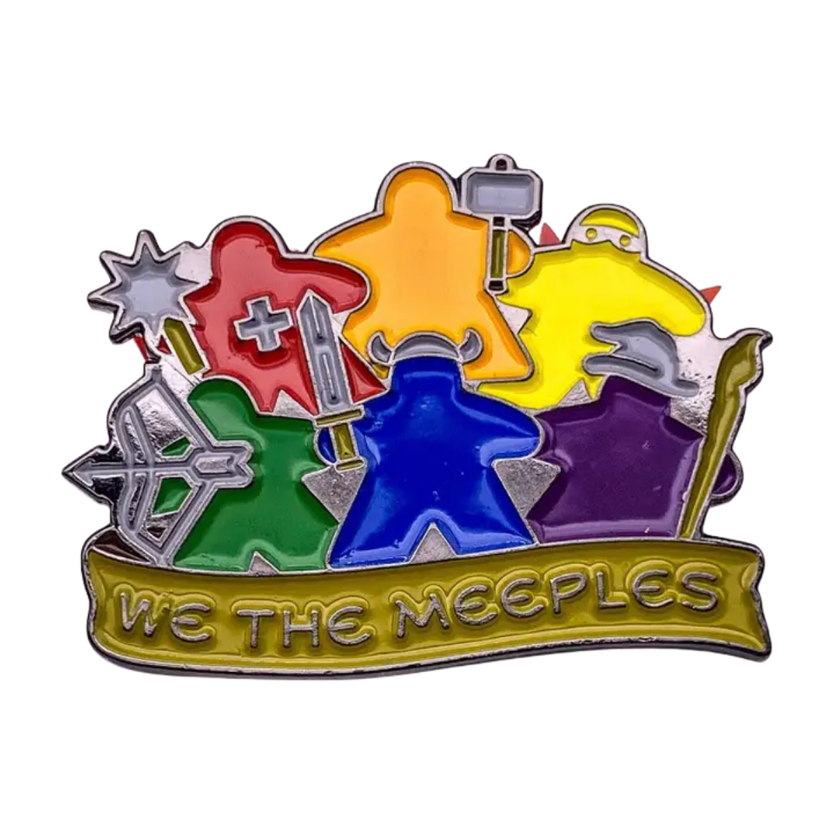 We the Meeples Pin