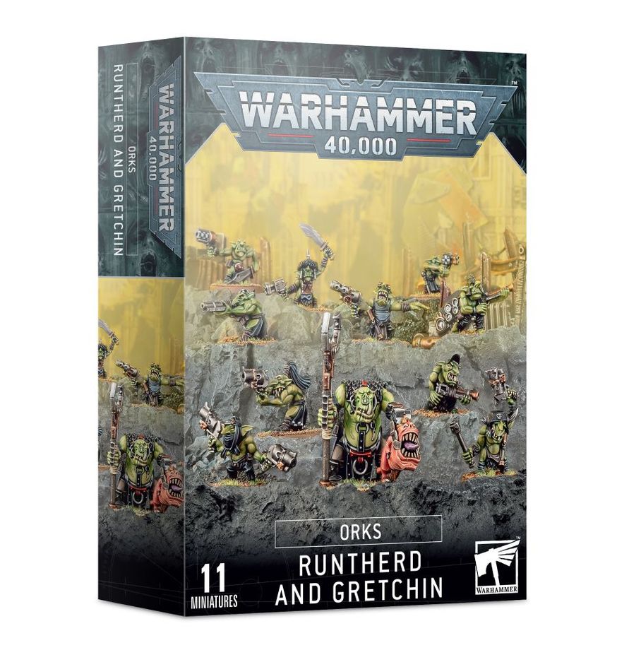 WH40k: Orks: Runtherd And Gretchin